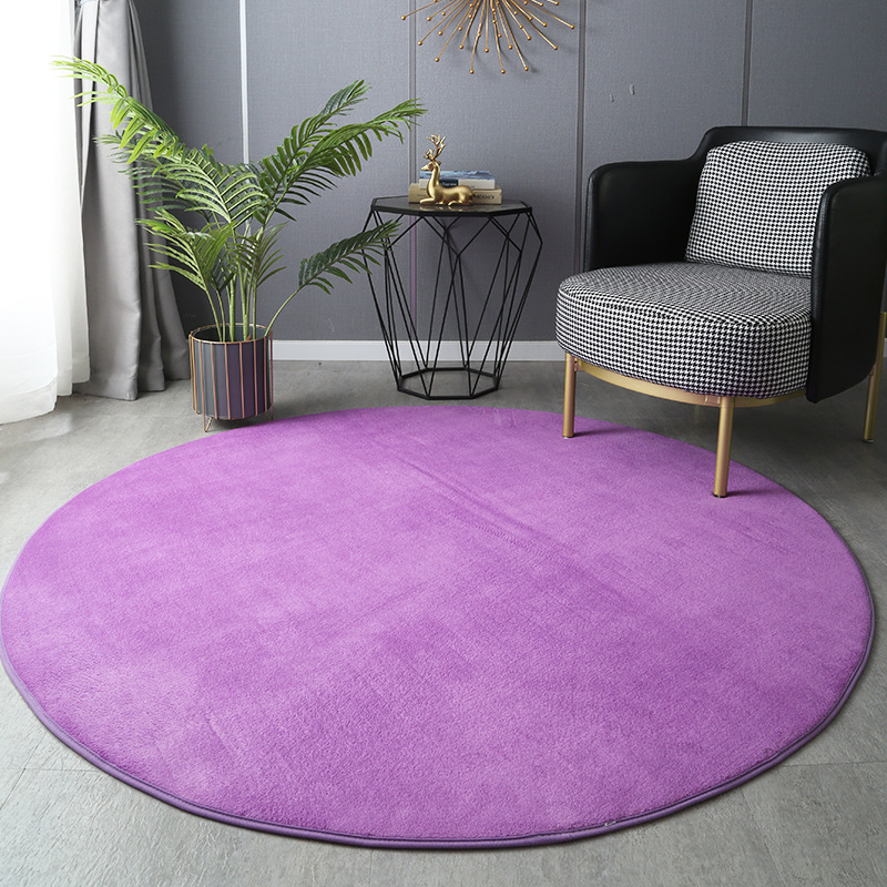 Round Thickened Coral Velvet C - đánh giá và giá Outdoor Daybed Furniture