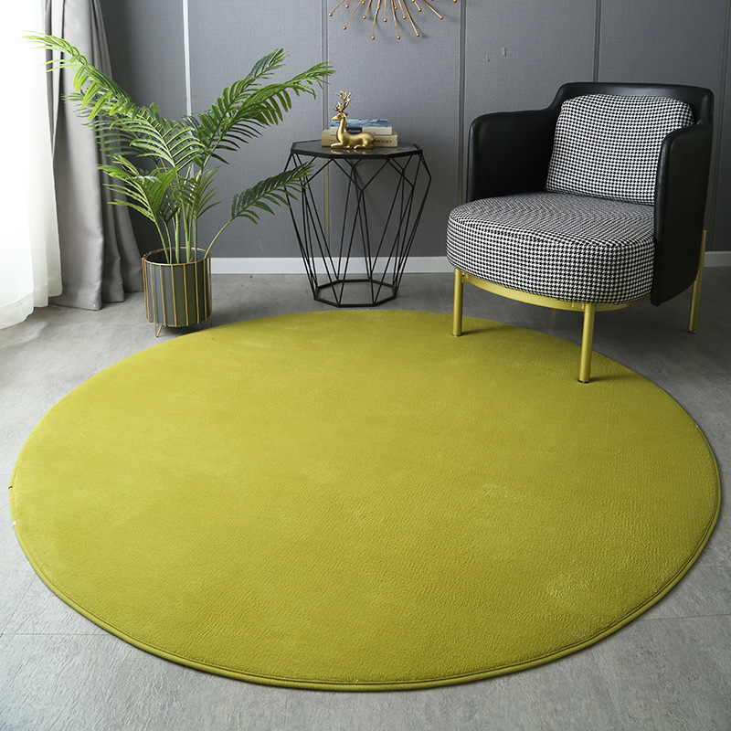 Round Thickened Coral Velvet C - đánh giá và giá Outdoor Daybed Furniture